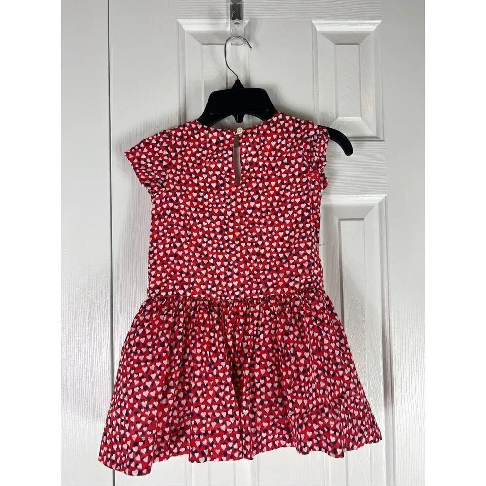 Crewcuts Girls Heart Dress Size 3 yrs